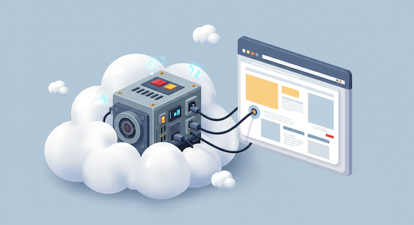 Cloudflare hosted website